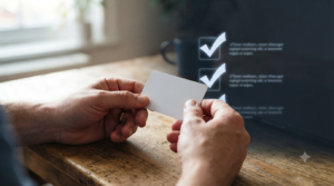 "Secured credit card features checklist — bureau reporting, refundable deposit, low fees"