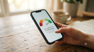"Good credit score range explained — poor to excellent gauge"