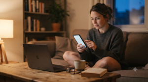 "How to automate your savings — setting up a recurring transfer on a banking app"